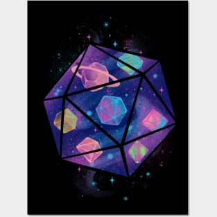 Universe dice! Posters and Art